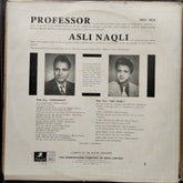 Shanker-Jaikishen* - Professor ★ Asli Naqli (Vinyl)